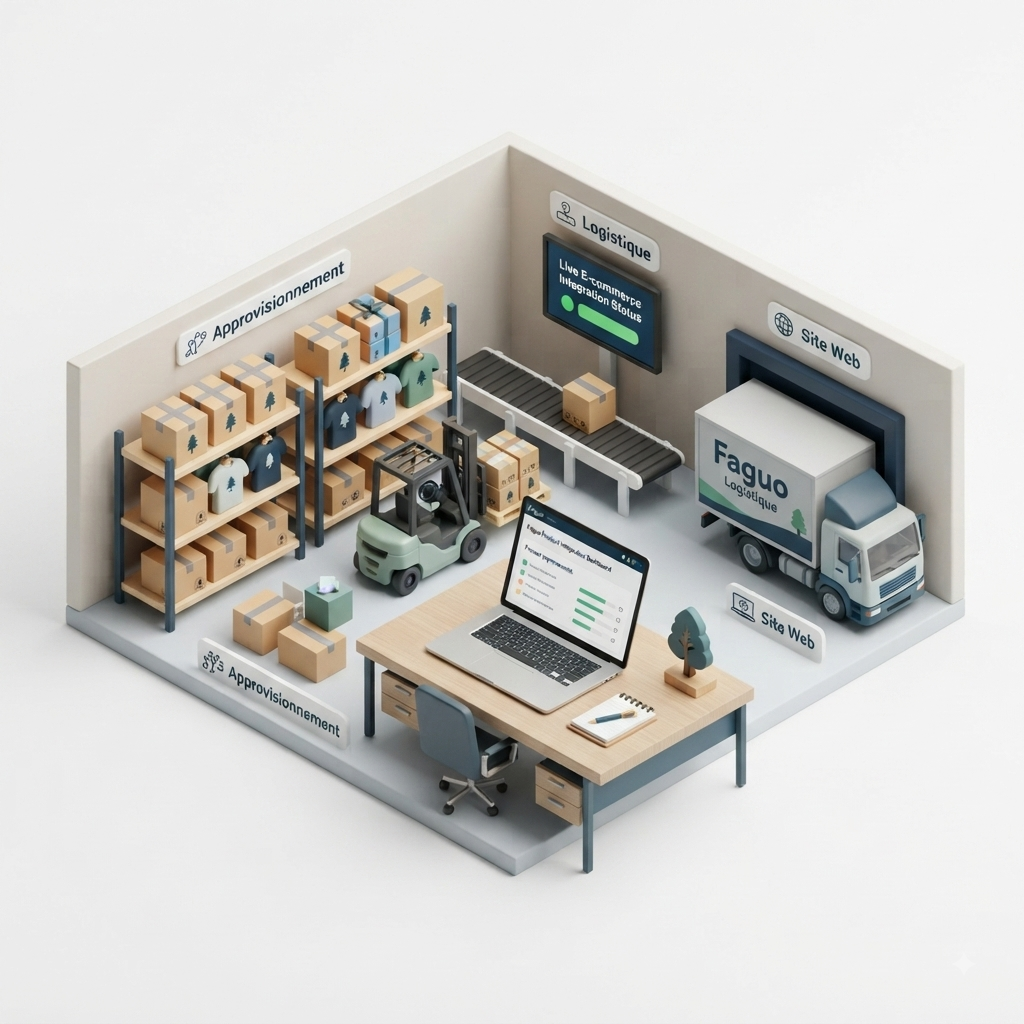 Approvisionnement & intégration produits Faguo